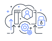 automated operations cloud operating model icon