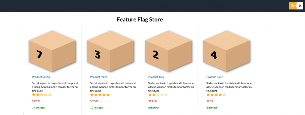 Feature Flag Store UI 2