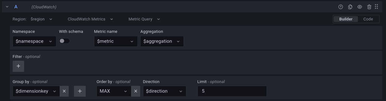 Make your queries dynamic using Grafana template variables