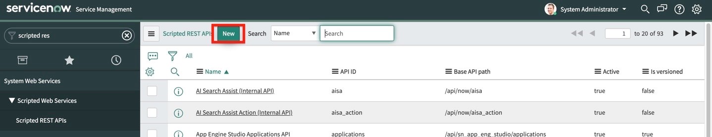 ServiceNow Scripted REST APIs