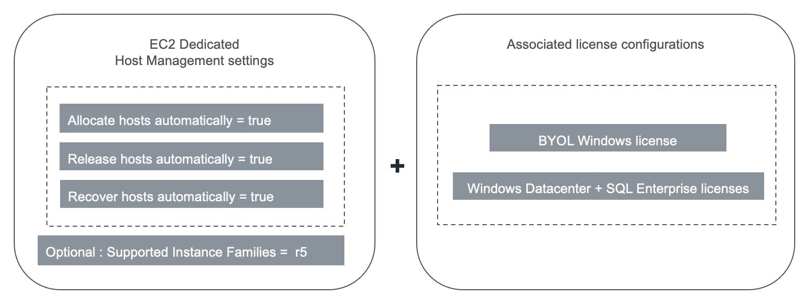 Figure 5 Selecting Host management preferences within the Host resource group to manage Dedicated Hosts.