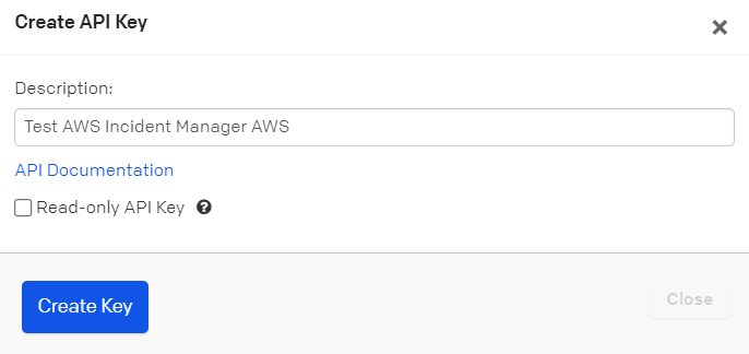 Figure 2. PagerDuty Developer Tools Menu