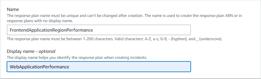 Figure 5: Response Plan