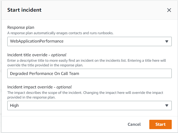 Figure 8. Incident Manager open incident for PagerDuty Alerts