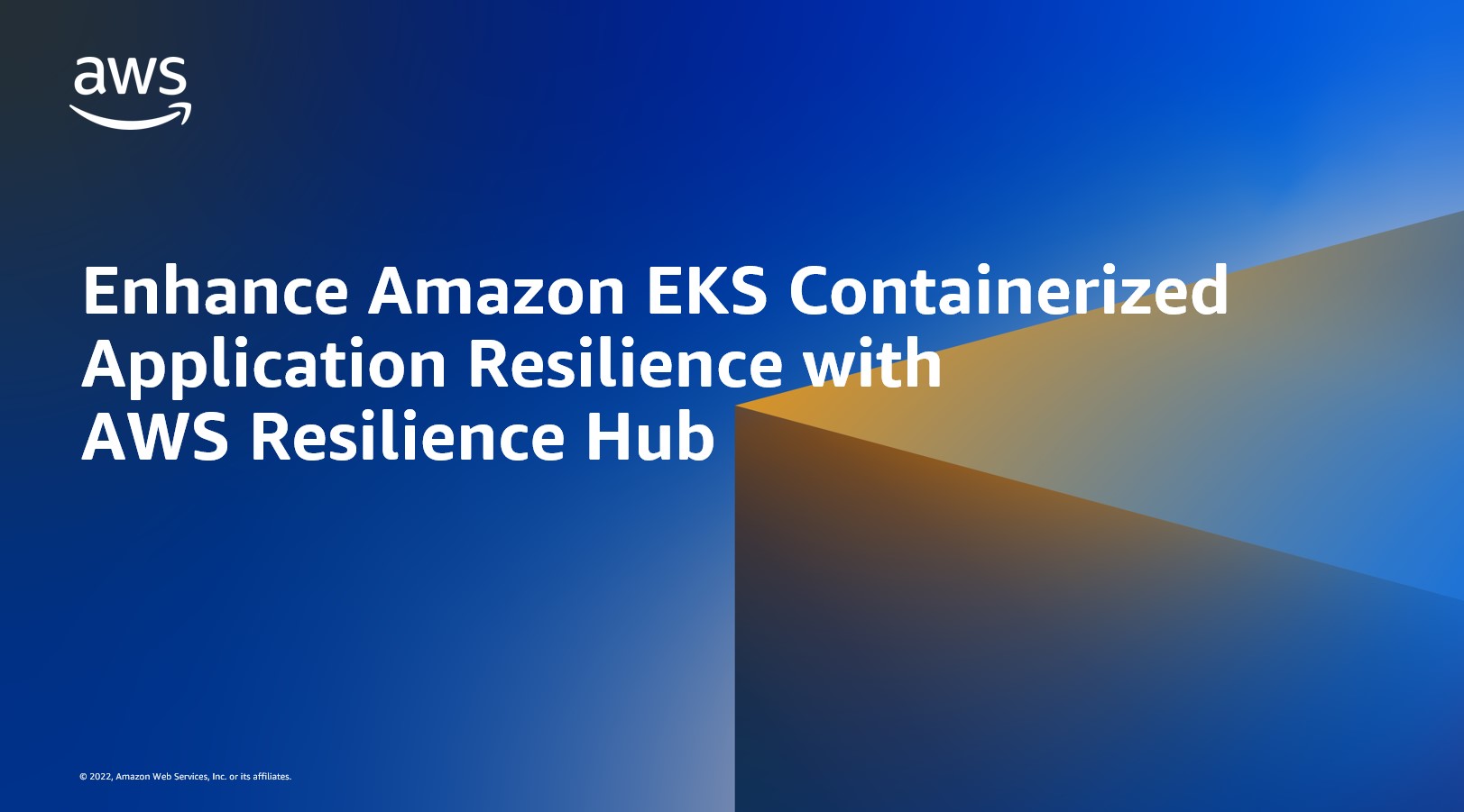 Enhance Amazon EKS Containerized Application Resilience with AWS Resilience Hub