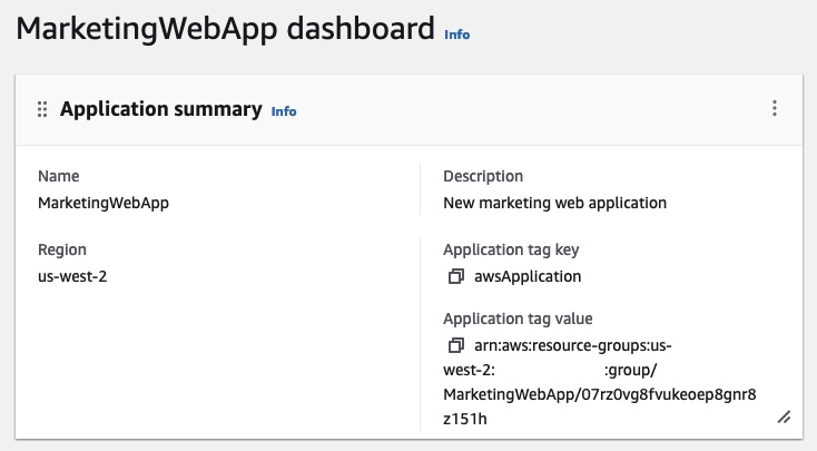 Getting Started With MyApplications For Terraform managed Applications 