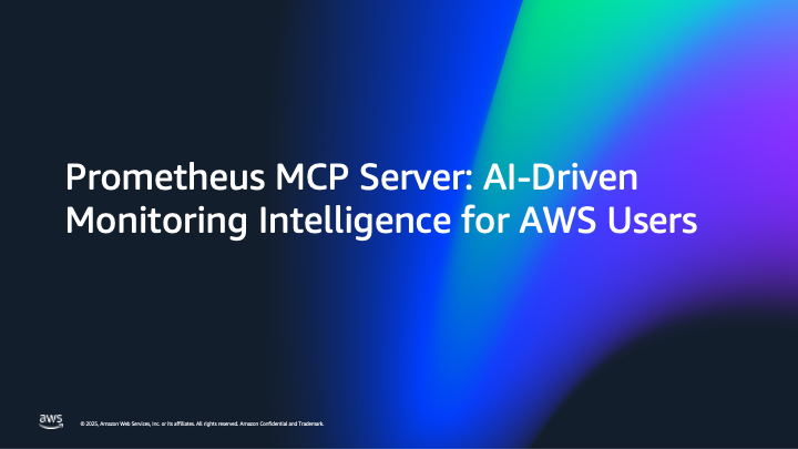 Prometheus MCP Server: AI-Driven Monitoring Intelligence for AWS Users