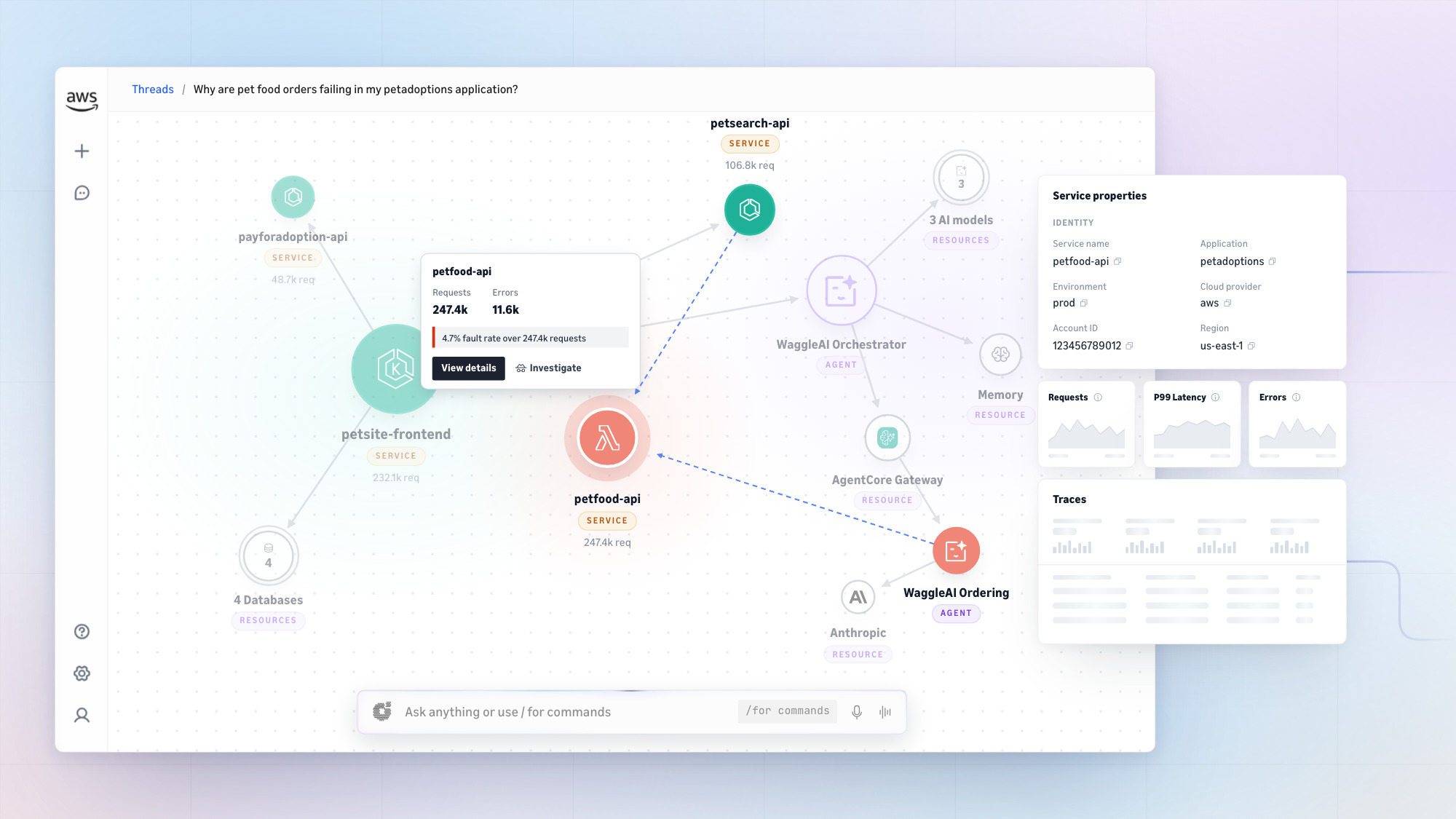 Image of single view converging infrastructure and agent observability