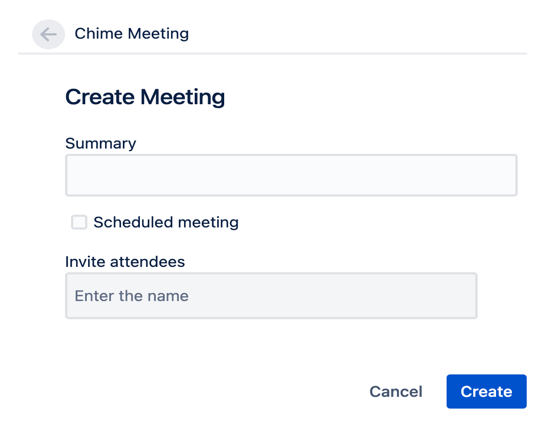 How to invite attendees to a Meetings for Jira meeting