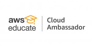 AWS Educate Student Ambassador logoAWS Educate Student Ambassador logo