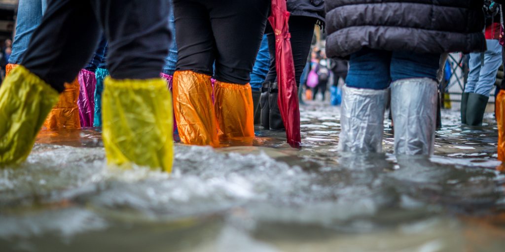 Flooding in Venice, Italy. Photo courtesy Jonathan Ford