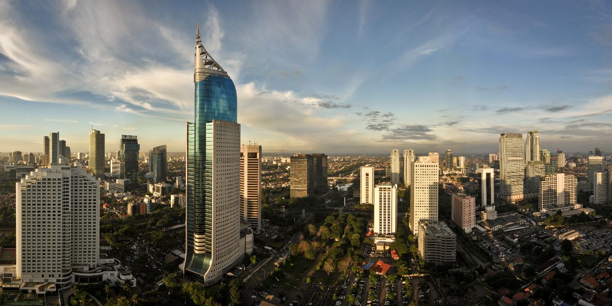 Jakarta city skyline