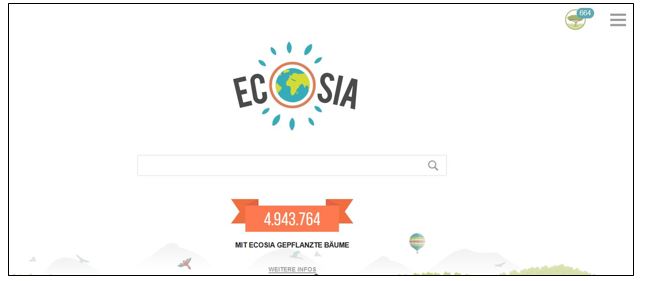 does ecosia plant trees