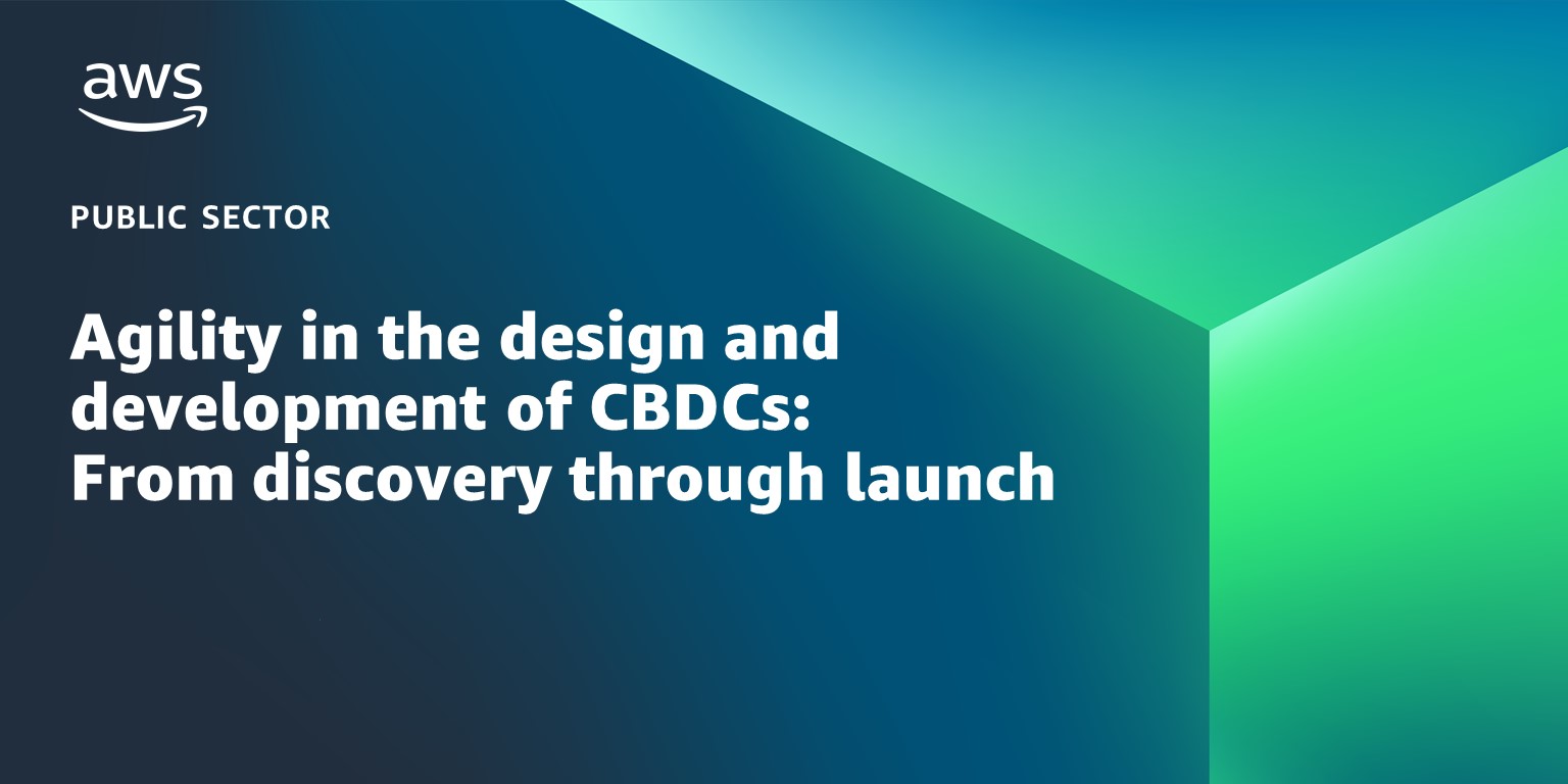 Agility in the design and development of CBDCs: From discovery through launch