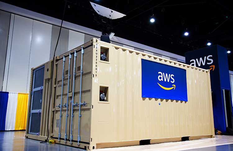 AWS Modular Data Center for U.S. Department of Defense JWCC contract customers