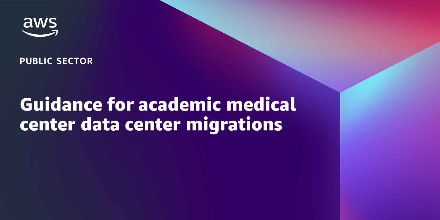 Guidance for academic medical center data center migrations