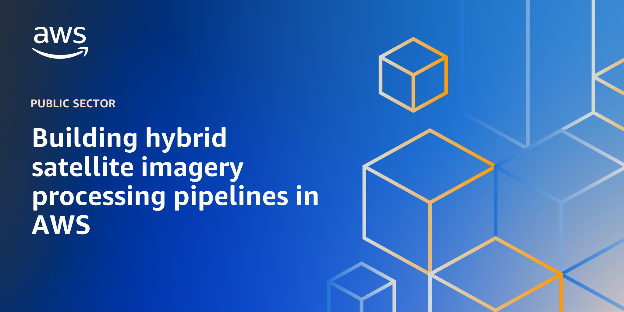 Building hybrid satellite imagery processing pipelines in AWS