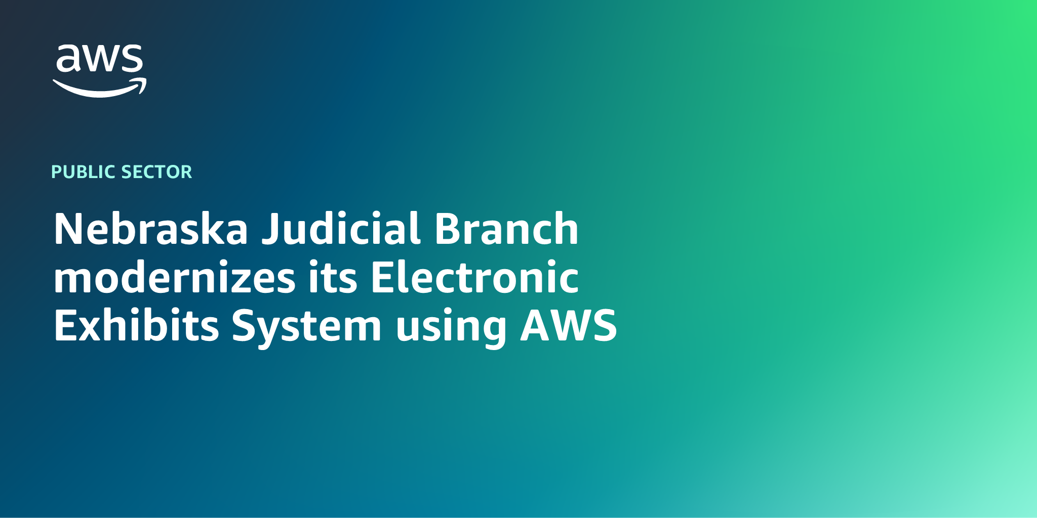 using AWS More than 180 courts