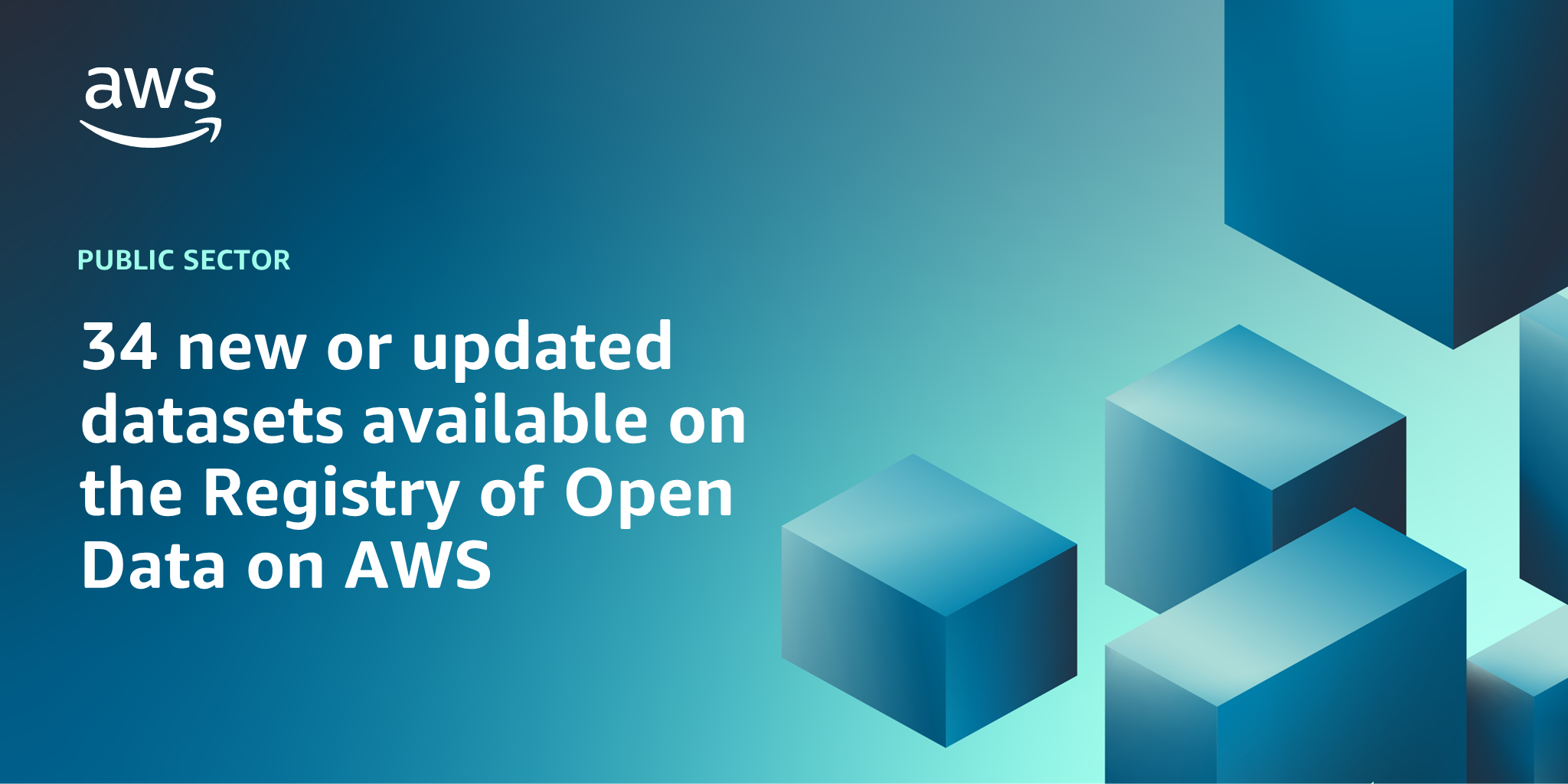 34 new or updated datasets available on the Registry of Open Data on ...