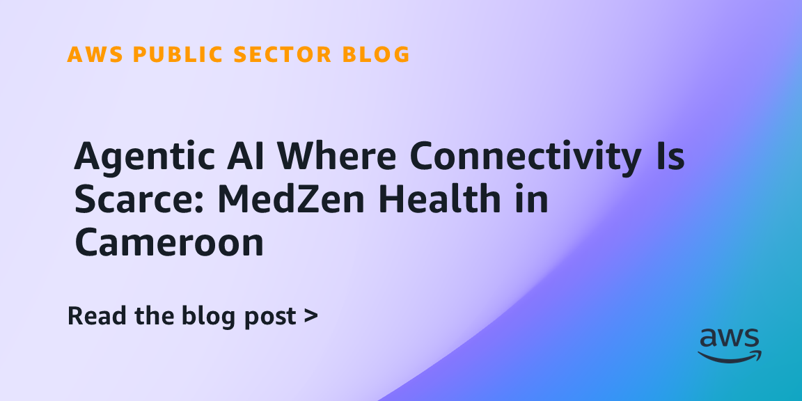 Agentic AI Where Connectivity Is Scarce: MedZen Health in Cameroon