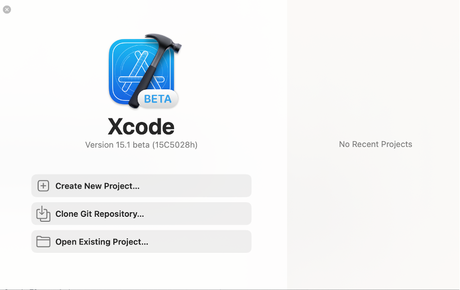 Create Xcode Project