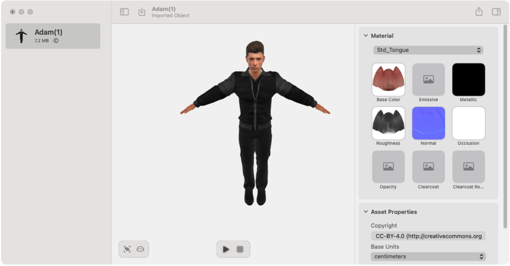 Reality Converter software to view and inspect 3D models