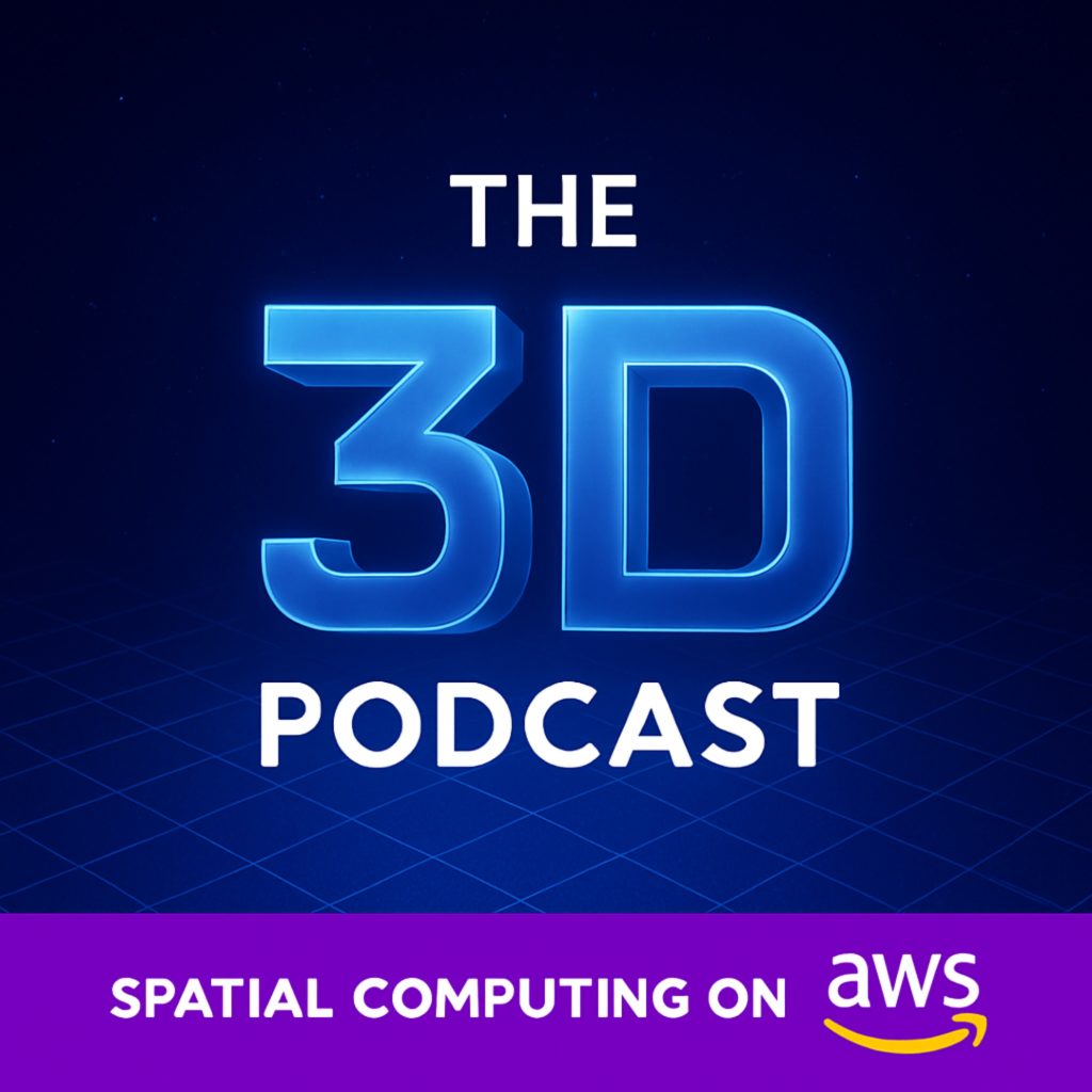 An image of The 3D Podcast logo