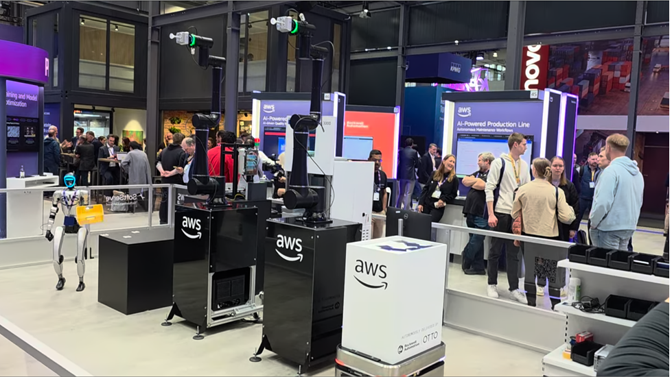 Image 2: Hannover Messe 2026 demo kiosk