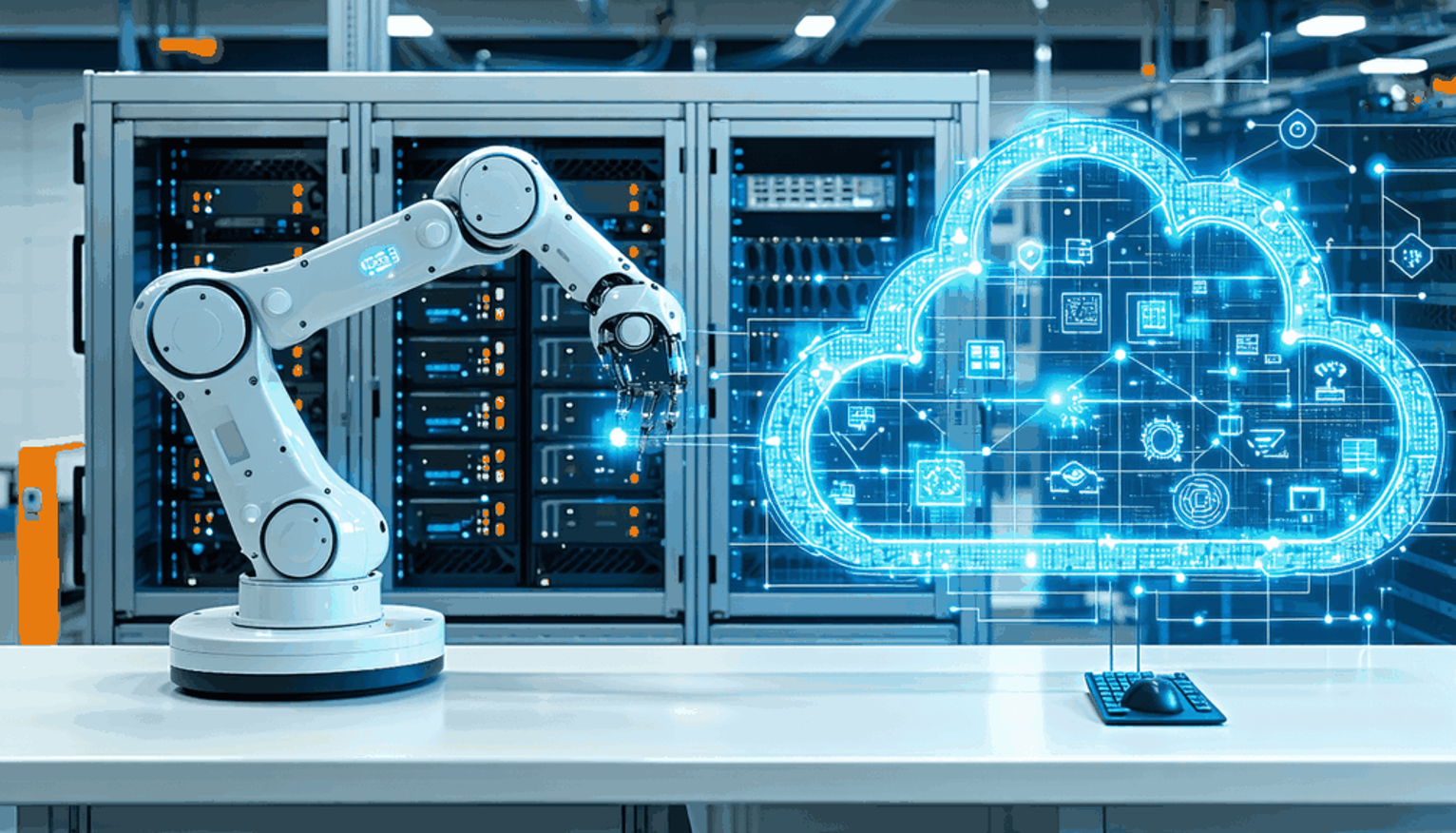 Figure 1: VLA models combine vision, language, and action prediction — cloud-scale GPU infrastructure makes fine-tuning practical.