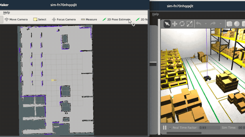 Fleet and multi-robot simulations in AWS RoboMaker