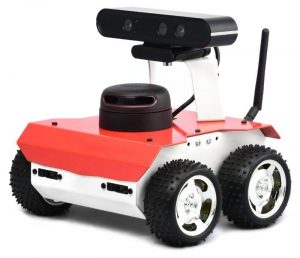 A picture of Husarion’s ROSBot autonomous robot platform