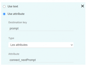 Set prompt to nextprompt