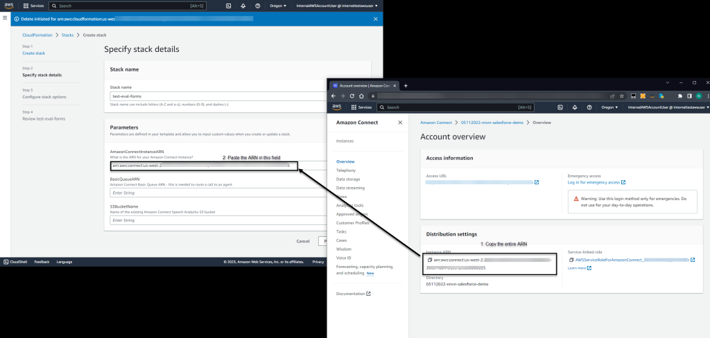 Amazon Connect Instance ARN