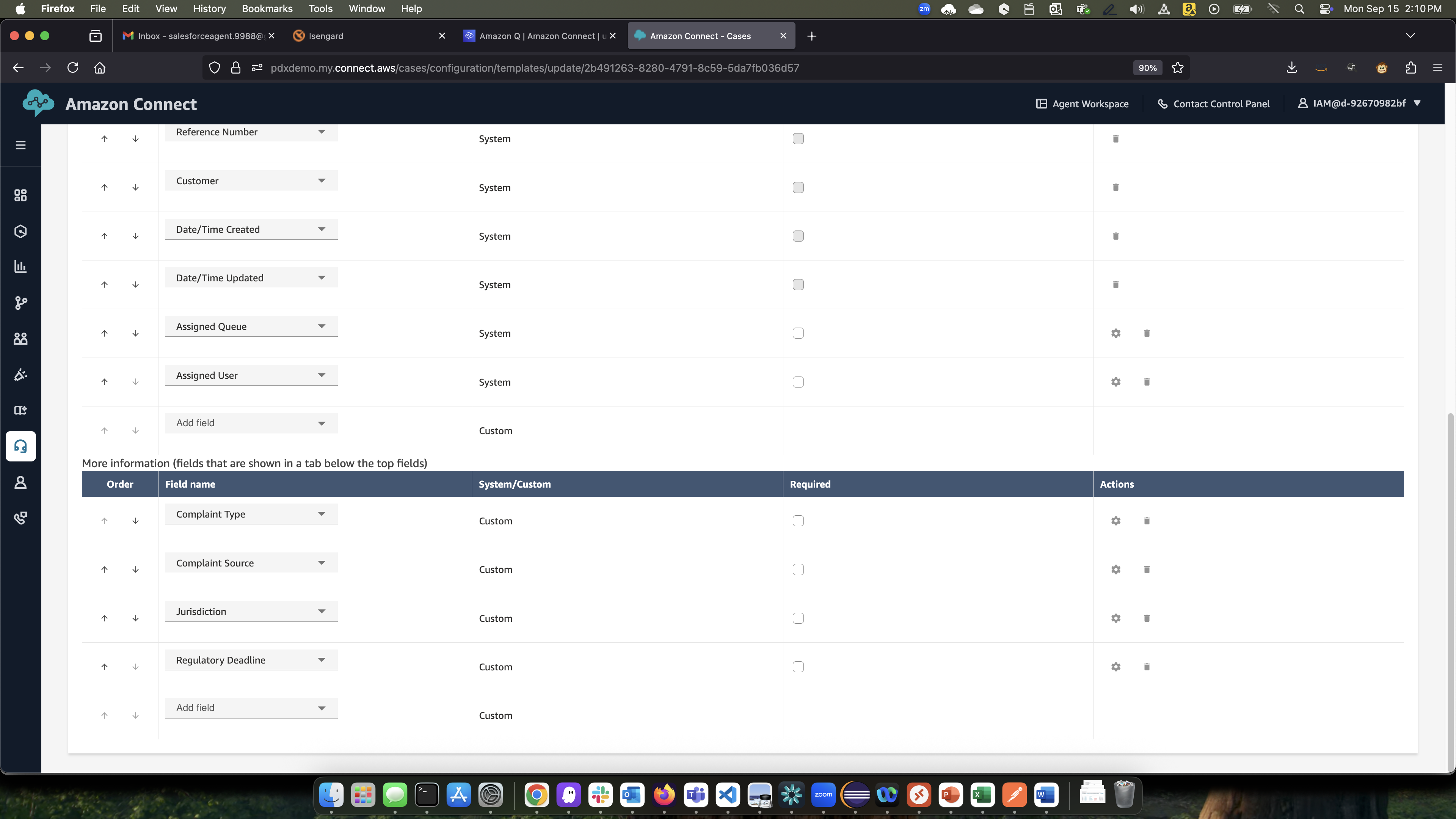Complaint Case Template sample