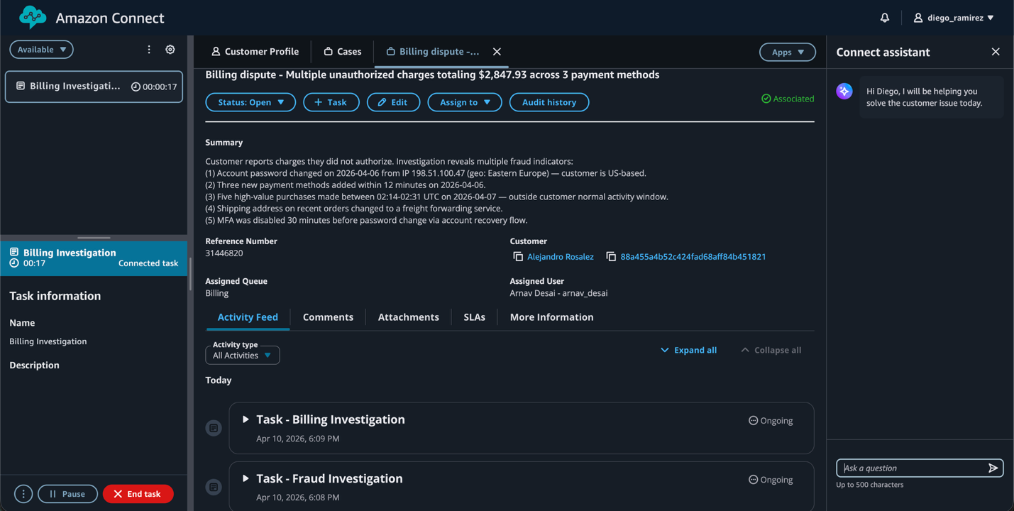 Billing Investigation