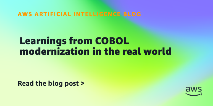 Learnings from COBOL modernization in the real world