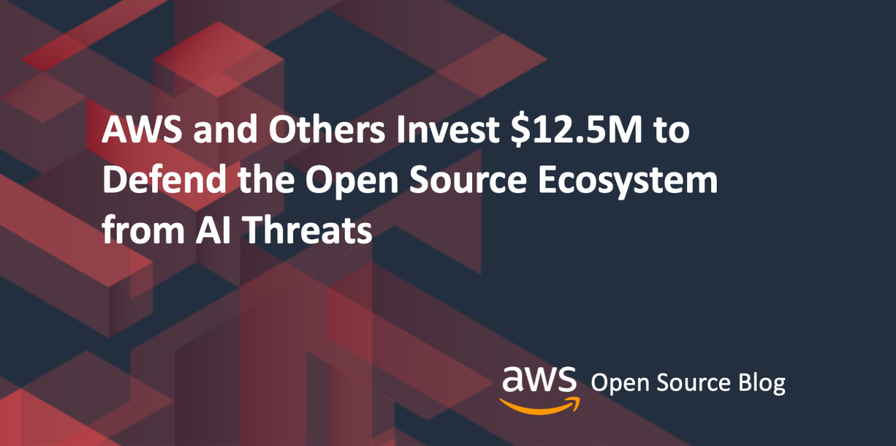 AI の脅威からオープンソースを守るため 1,250 万ドルを AWS など複数社が拠出 | Amazon Web Services