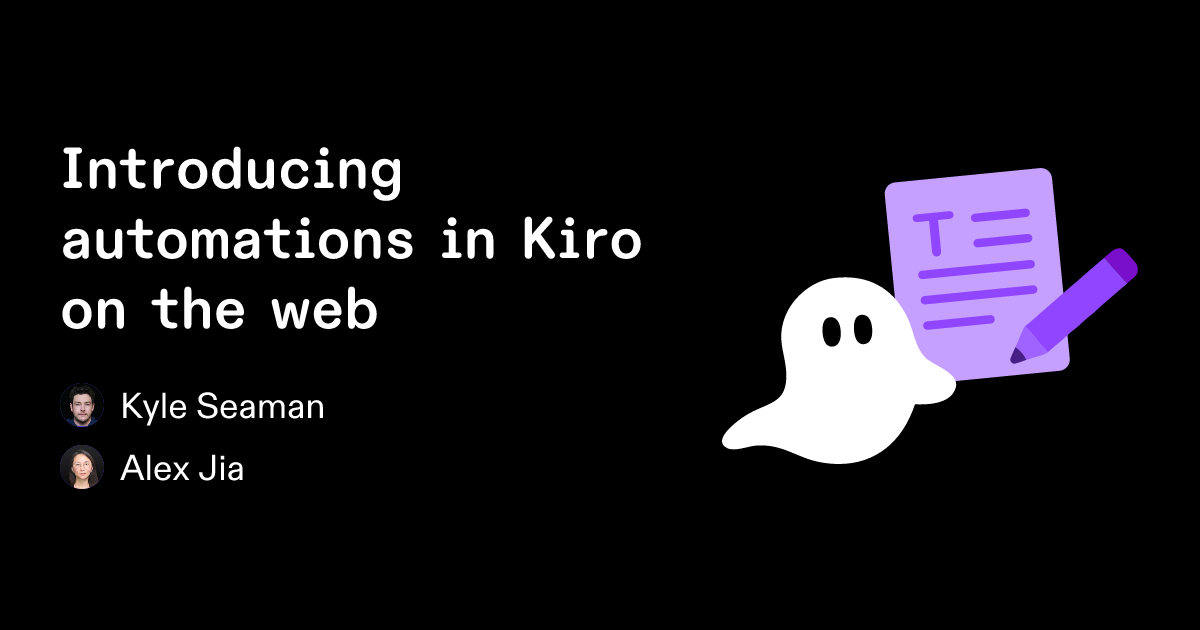 Kiro Web の Automations 機能のご紹介 | Amazon Web Services