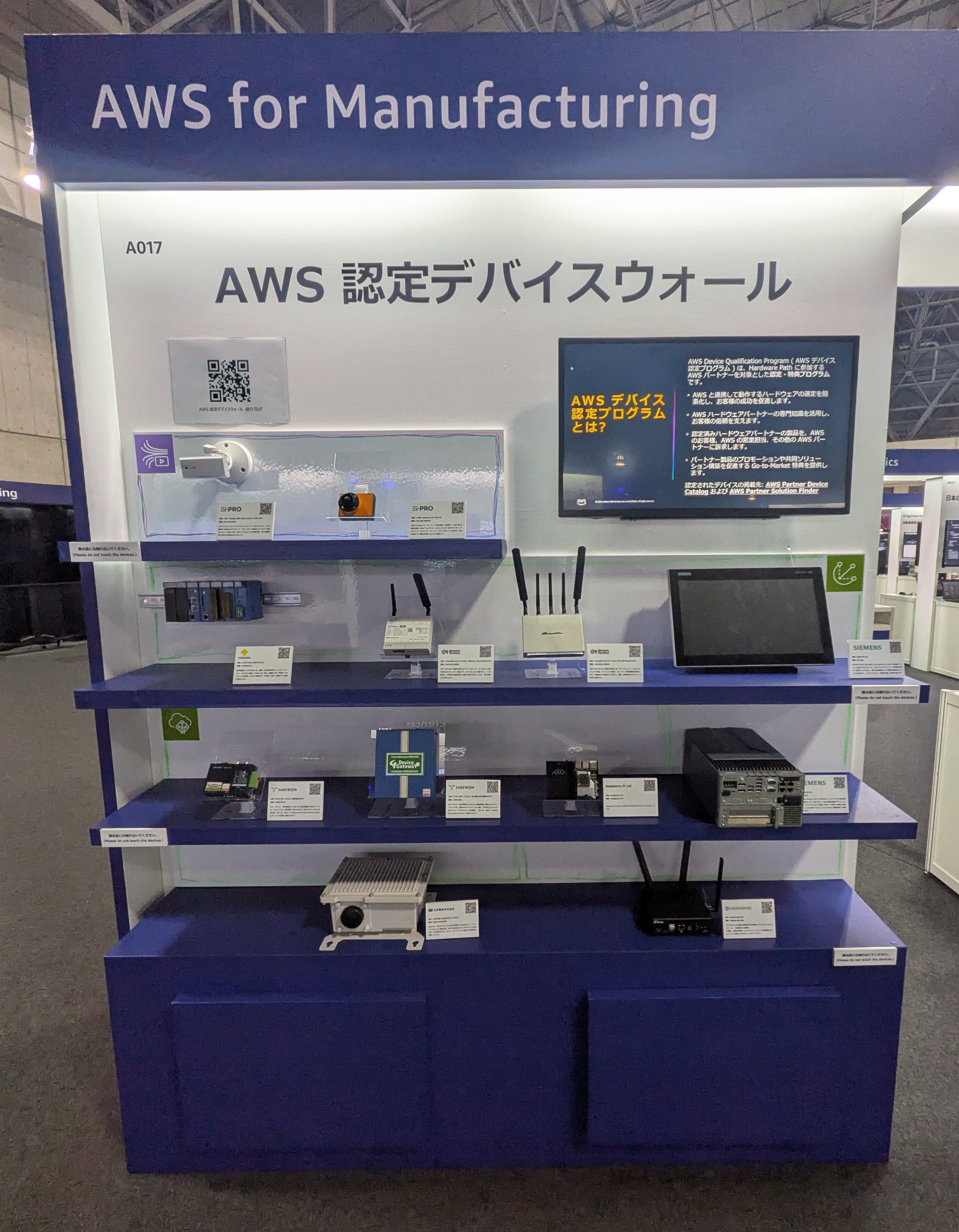 Figure 5: AWS Qualification Device Wall