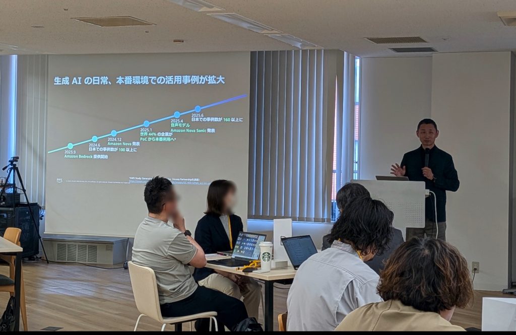 executive roadshow 札幌 AWS 木村によるオープニングセッション