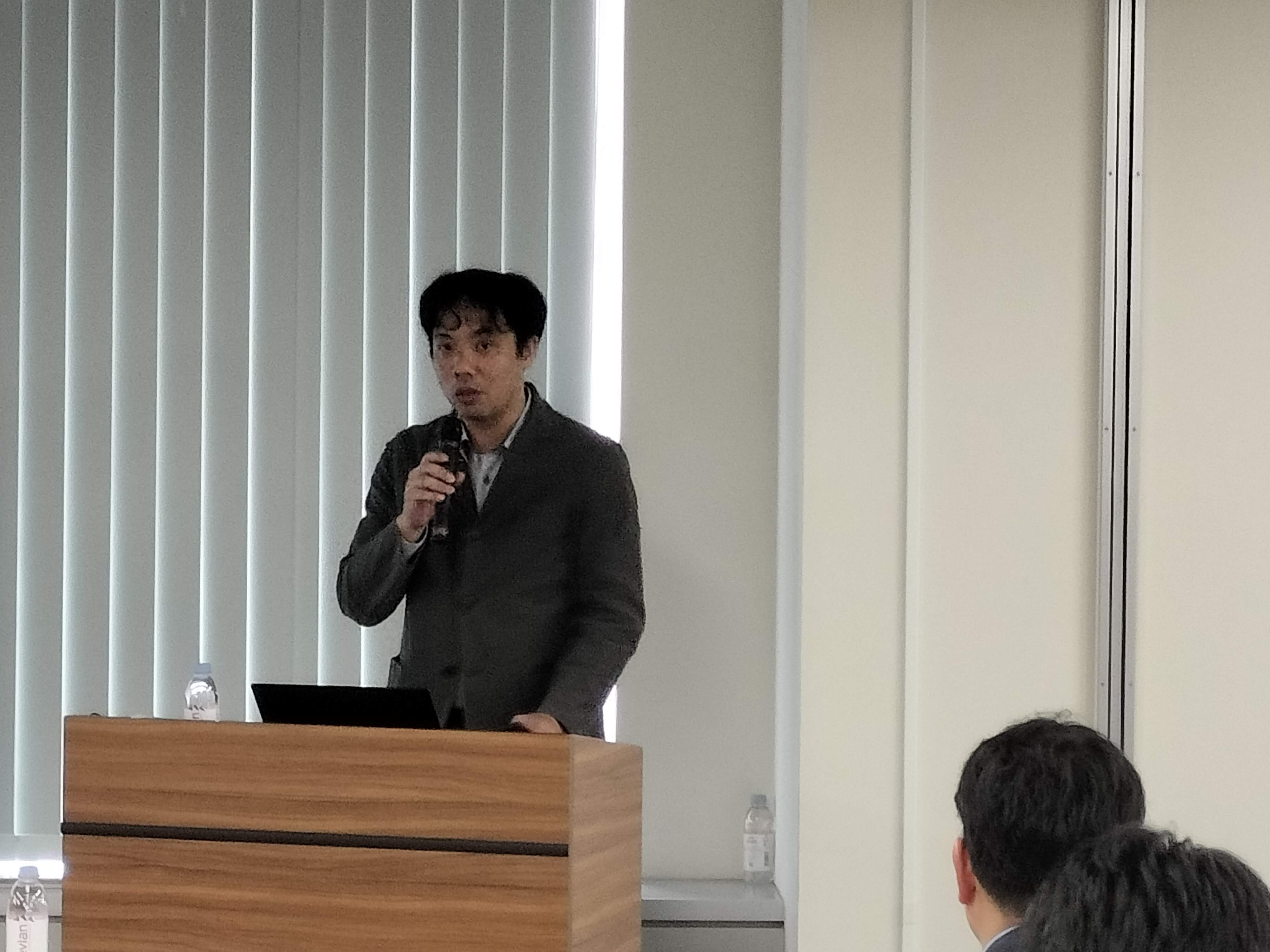 NTTドコモの自律オペレーションへの取り組みを紹介する今井氏