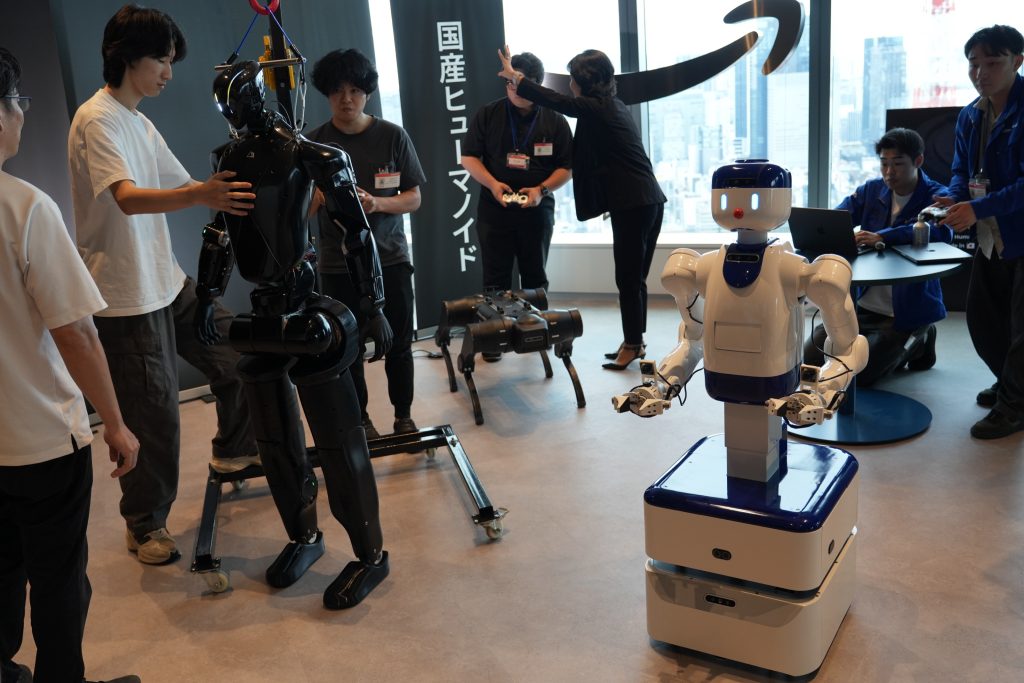ロボット展示会場