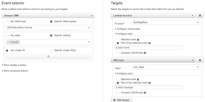 aws redshift emr msk