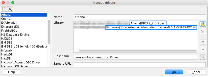 how to setup jdbc drivers for tableau on mac