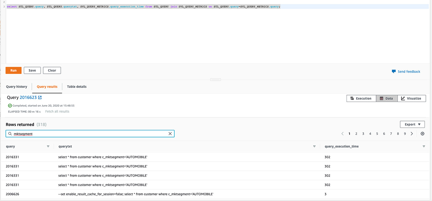 Building high-quality benchmark tests for Redshift 4