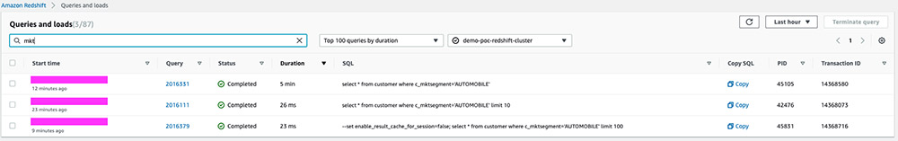 Building high-quality benchmark tests for Redshift 5