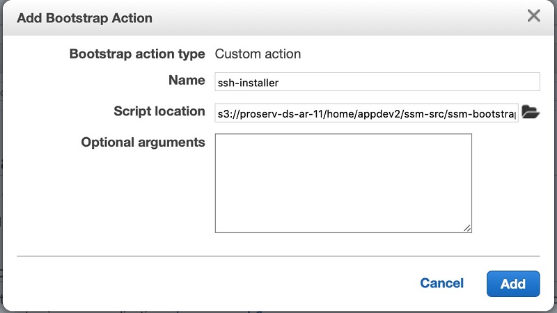 SSM Agent expects localhost entry in the hosts file to allow traffic redirection from a local computer to the EMR cluster instance when dynamic port forwarding is used.