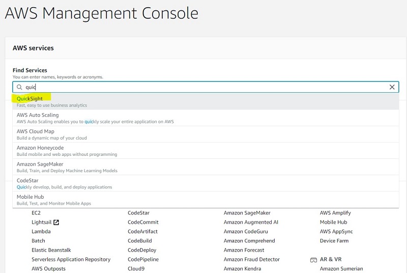 You can set up QuickSight access for end users through SSO providers