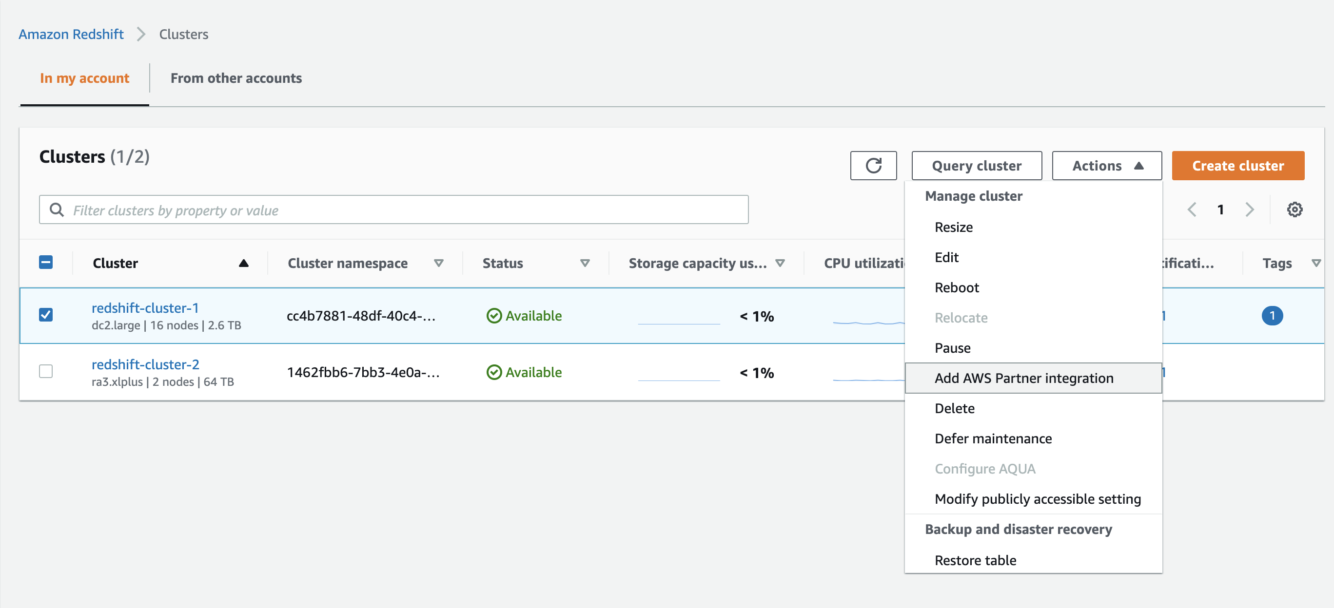 Managing data ingestion with Amazon Redshift 1