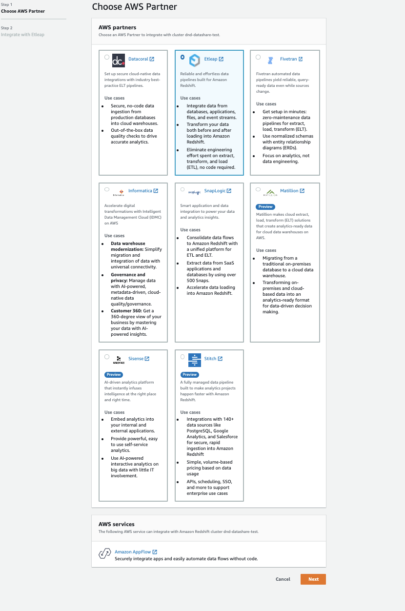 Managing data ingestion with Amazon Redshift 3